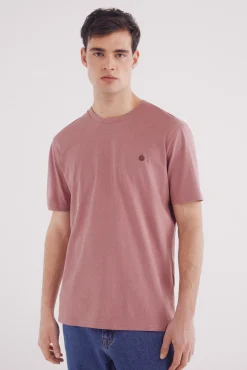 Camiseta básica cuello redondo
