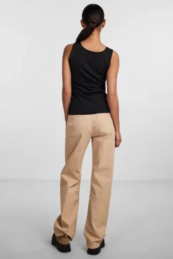 Camiseta básica escote reversible