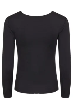 Camiseta básica escote reversible