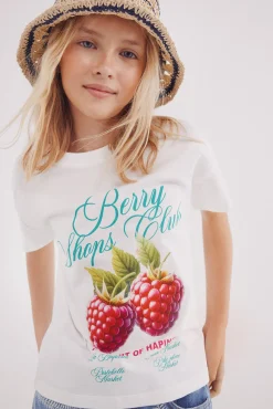 Camiseta cereza niña