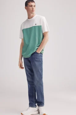 Camiseta color block
