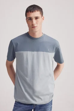 Camiseta color block