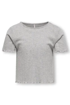 Camiseta cropped niña