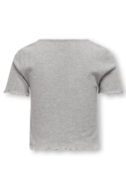 Camiseta cropped niña