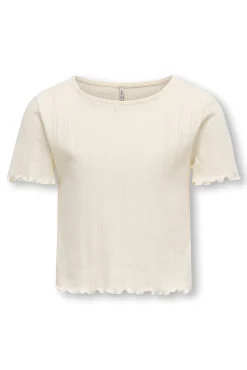 Camiseta cropped niña