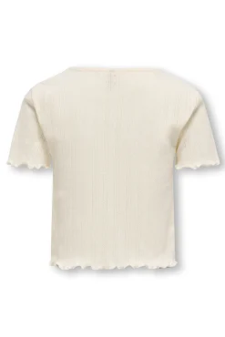 Camiseta cropped niña