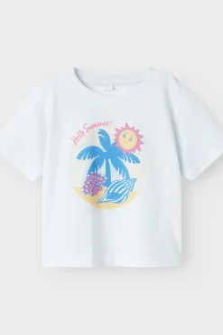 Camiseta de manga corta 100% algodón