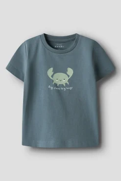 Camiseta de manga corta con algodón orgánico