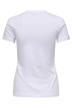 Camiseta de manga corta con dibujo frontal