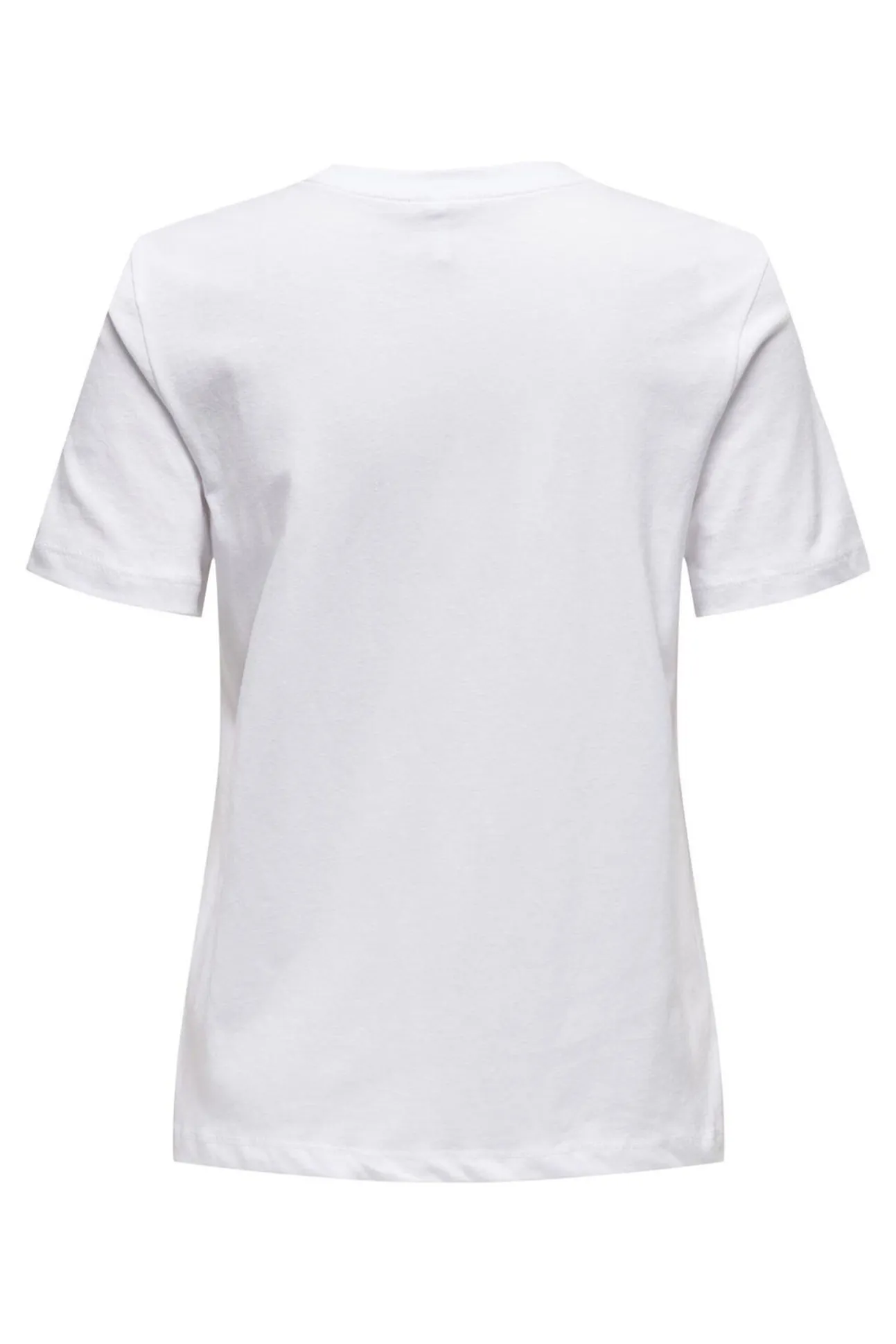 Camiseta de manga corta detalle bordados