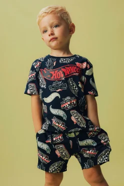 Camiseta de manga corta Hotwheels