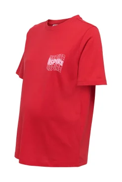 Camiseta de manga corta maternity