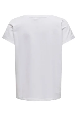 Camiseta de manga corta y cuello redondo