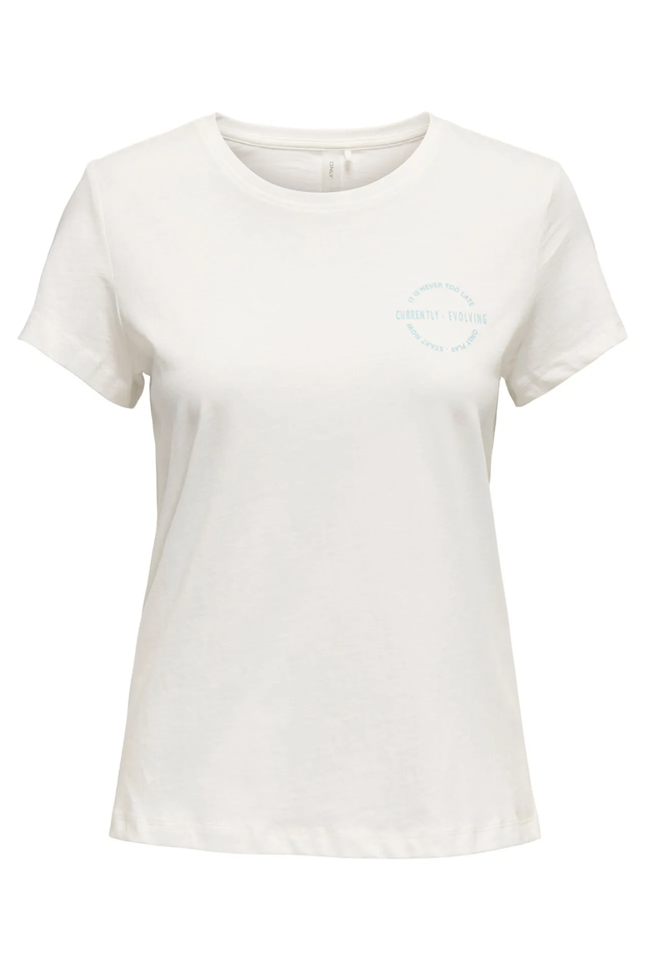 Camiseta de manga corta y cuello redondo