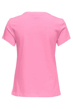 Camiseta de manga corta y cuello redondo