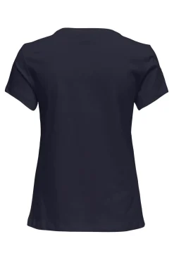 Camiseta de manga corta y cuello redondo
