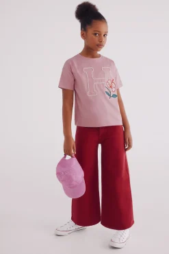 Camiseta detalle cordon niña