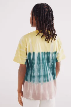 Camiseta dip dye niño
