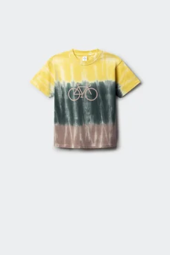 Camiseta dip dye niño