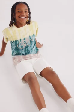 Camiseta dip dye niño
