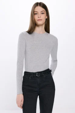 Camiseta entallada algodón