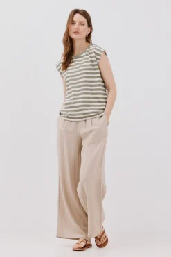 Camiseta escote pico