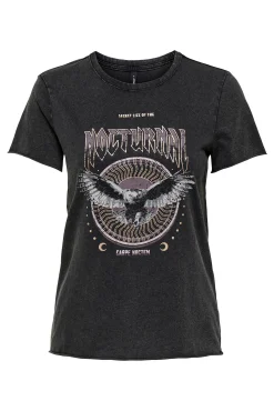 Camiseta estampada de manga corta