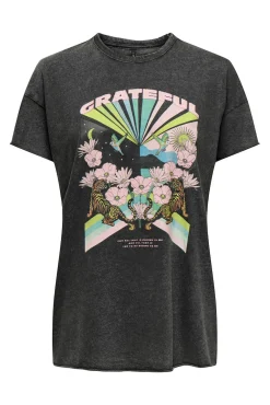 Camiseta estampada de manga corta