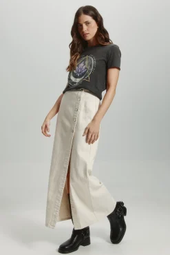 Camiseta estampada de manga corta