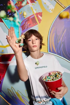 Camiseta estampada niño