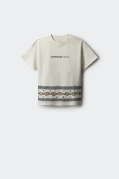 Camiseta estampada niño