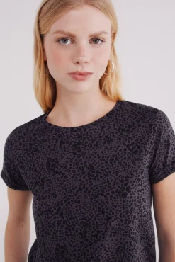Camiseta estampado animal