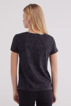Camiseta estampado animal