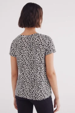 Camiseta estampado animal