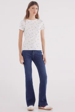 Camiseta estampado frutas