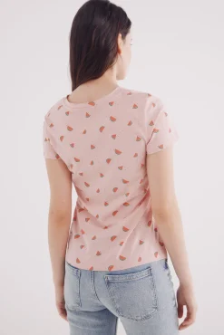 Camiseta estampado frutas