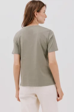 Camiseta estampado posicional
