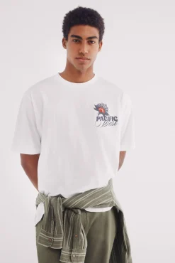 Camiseta flor Pacific