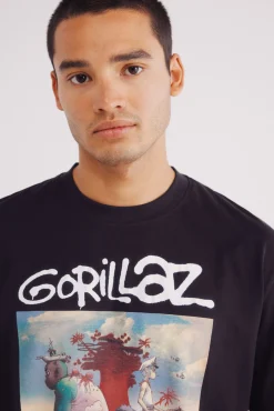 Camiseta Gorillaz Plastic Beach