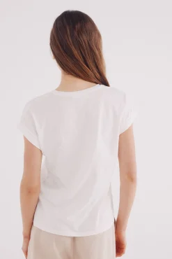 Camiseta gráfica flores