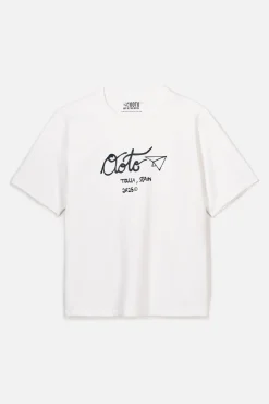 Camiseta gráfica lavada OOTO