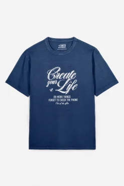 Camiseta gráfica lavada OOTO