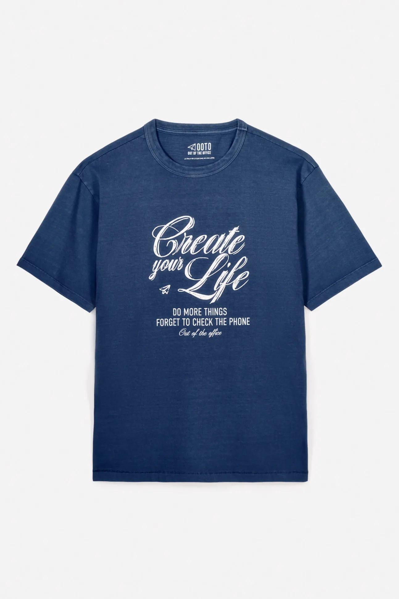 Camiseta gráfica lavada OOTO