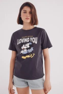Camiseta gráfica Mickey Mouse