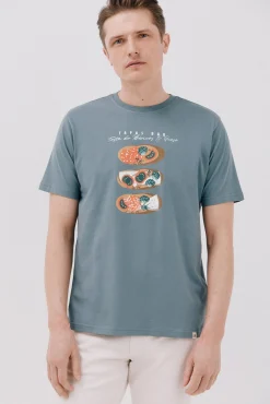 Camiseta gráfica tostas