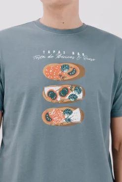 Camiseta gráfica tostas