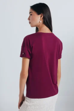 Camiseta gráfica tropical