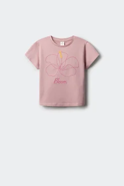 Camiseta hibiscus niña