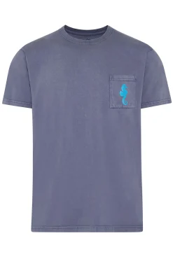 Camiseta kaki print caballito de mar