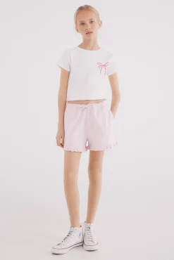 Camiseta lazo niña